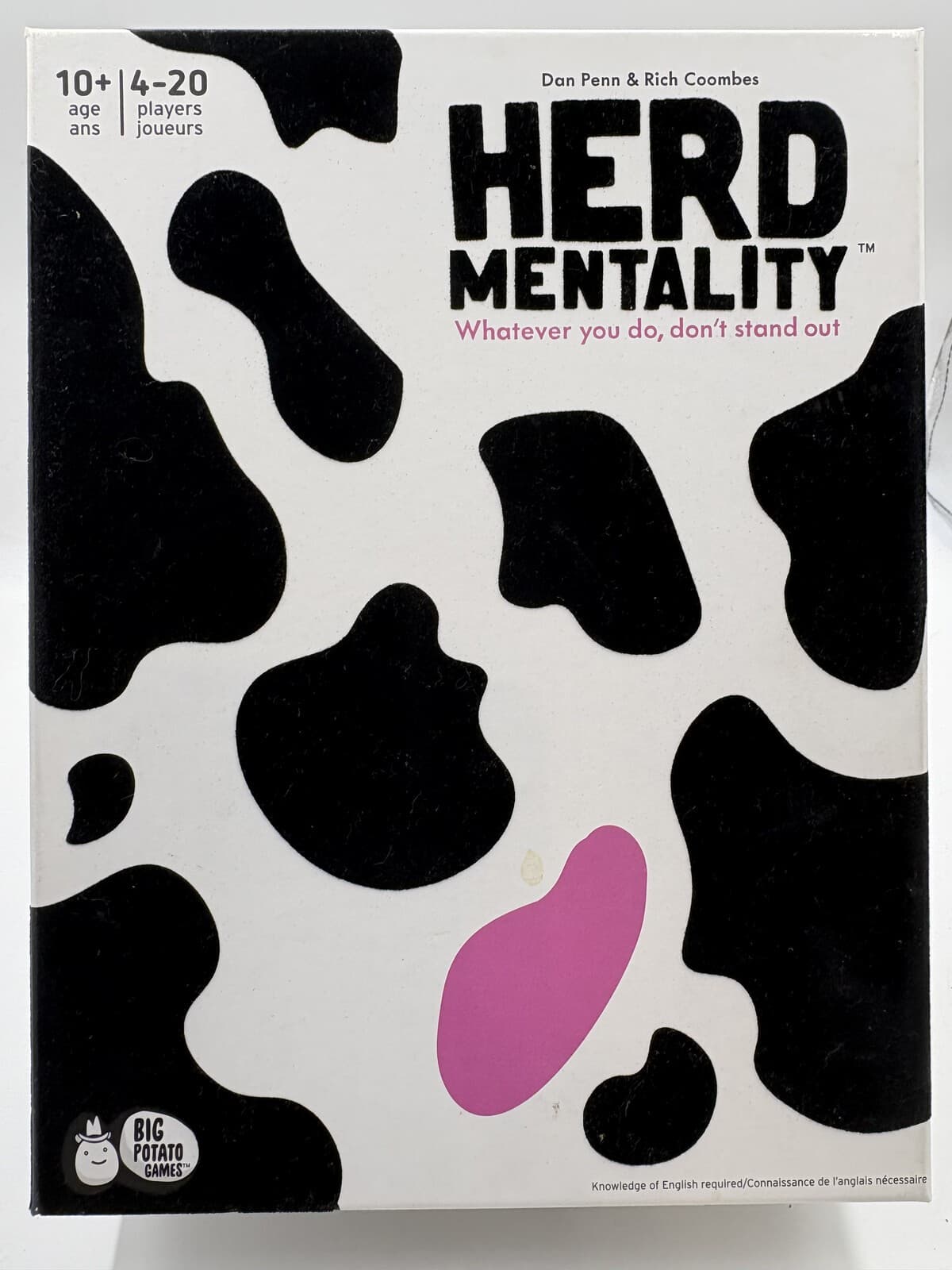 Herd Mentality Big Potato Games Party Board Game 4-20 Players Ages 10+