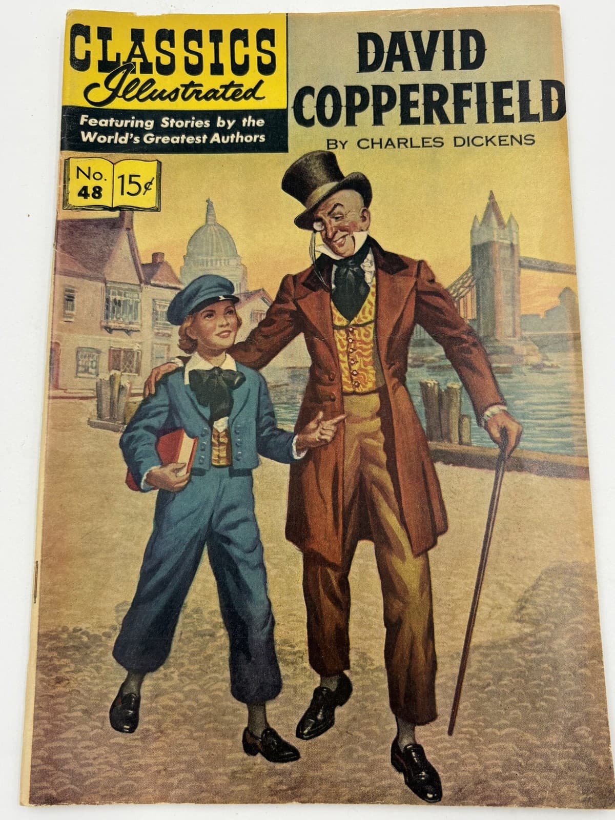 Classics Illustrated #48 David Copperfield 15c June 1965 Vintage Comic