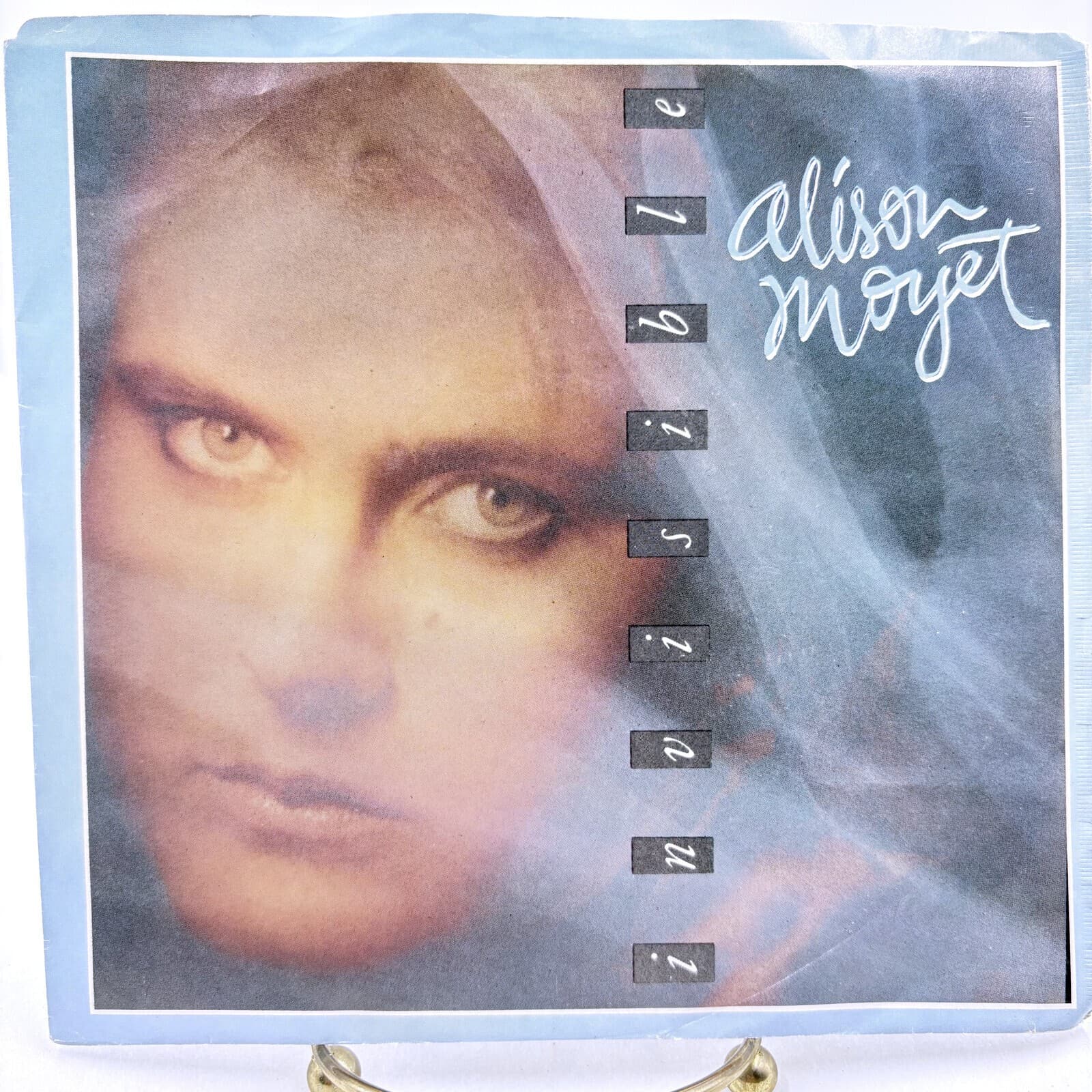Alison Moyet Invisible 7in 45 RPM Promo Columbia 38-04781 Picture Sleeve