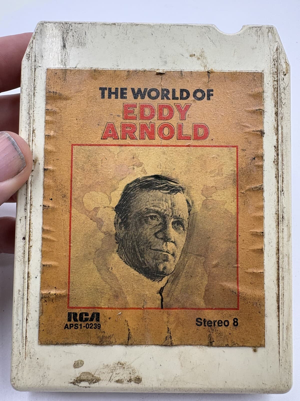 Eddy Arnold The World of Eddy Arnold RCA APS1-0239 8-Track Tape 1973