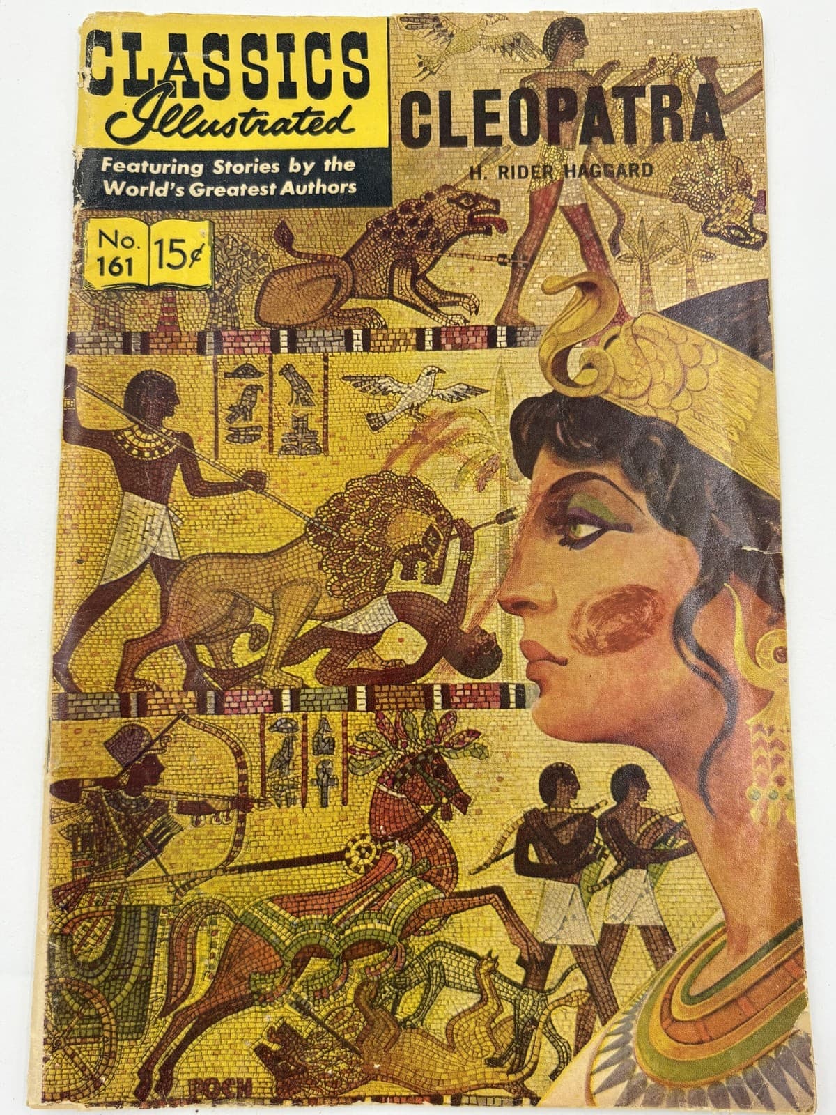 Classics Illustrated #161 Cleopatra 15c January 1964 Vintage Comic