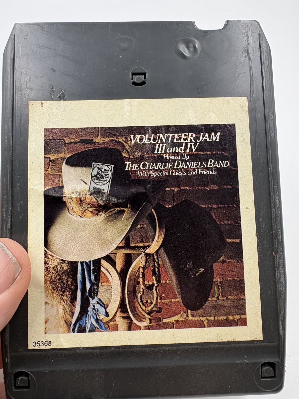 Volunteer Jam III & IV Charlie Daniels Band Epic 8-Track Tape E2A 35368