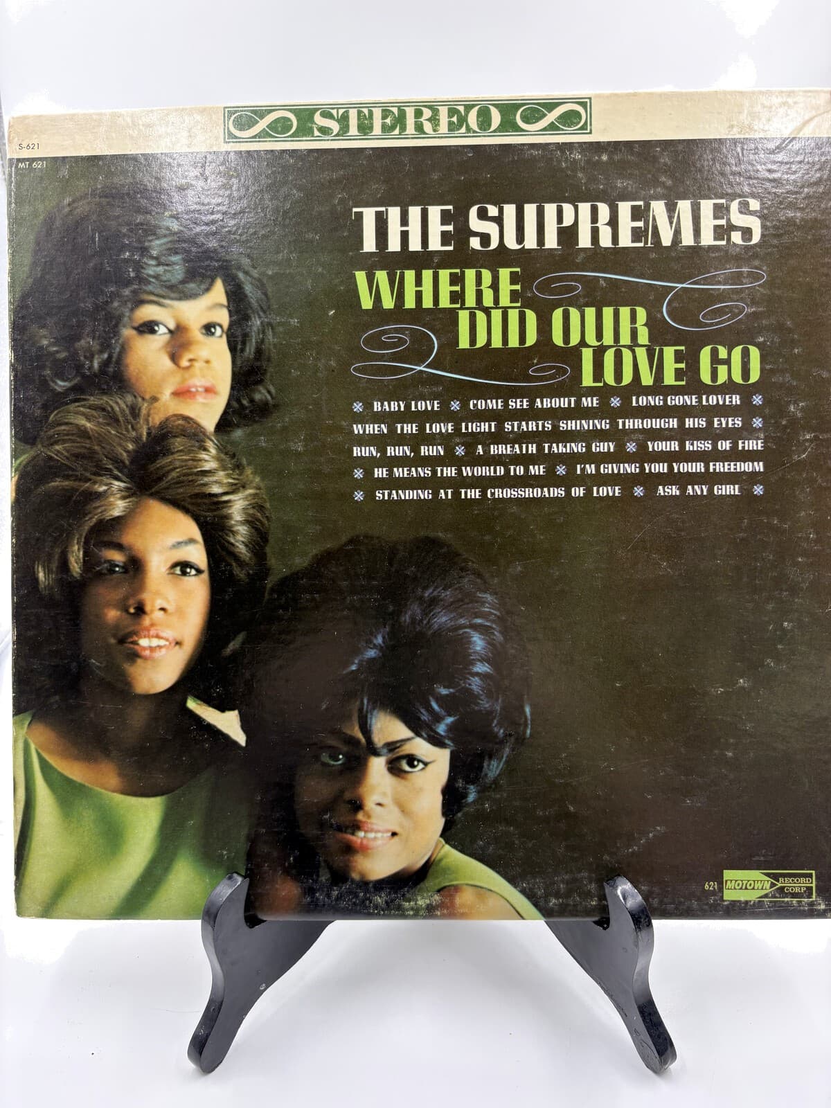 The Supremes Where Did Our Love Go 1964 Motown MS 621 Stereo LP Vinyl