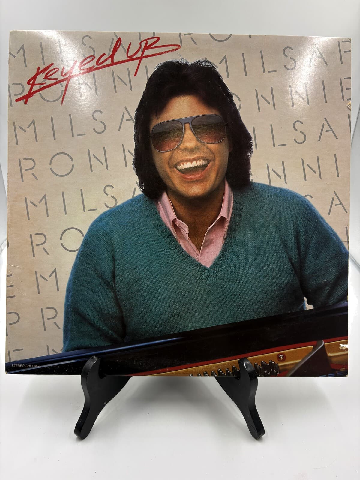 Ronnie Milsap Keyed Up LP Vinyl 1983 RCA Victor AHL1-4670 Country