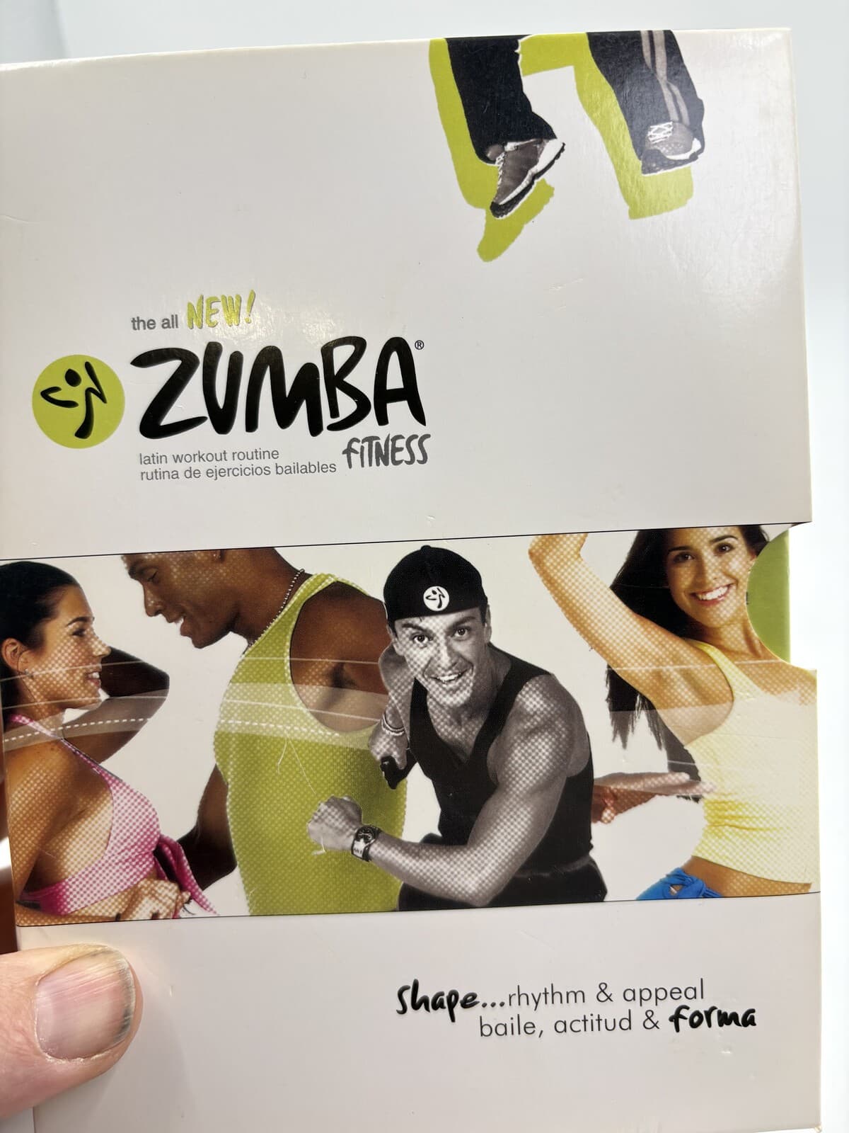 Zumba Fitness 4-DVD Box Set Beginners Power Advanced Abs Buns Thighs
