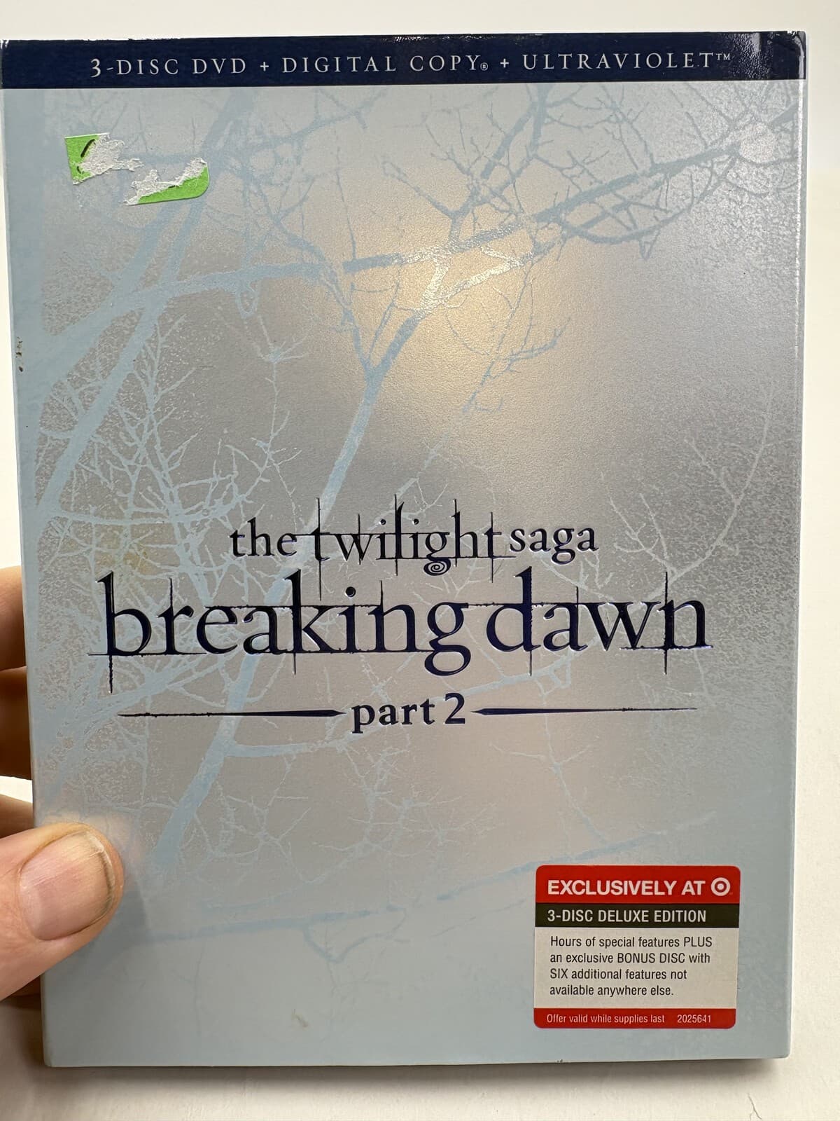 Twilight Breaking Dawn Part 2 Target Exclusive 3-Disc Deluxe Edition DVD