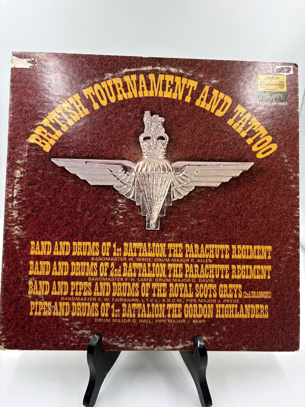 British Tournament and Tattoo 1969 London SW 99507 Stereo LP Vinyl