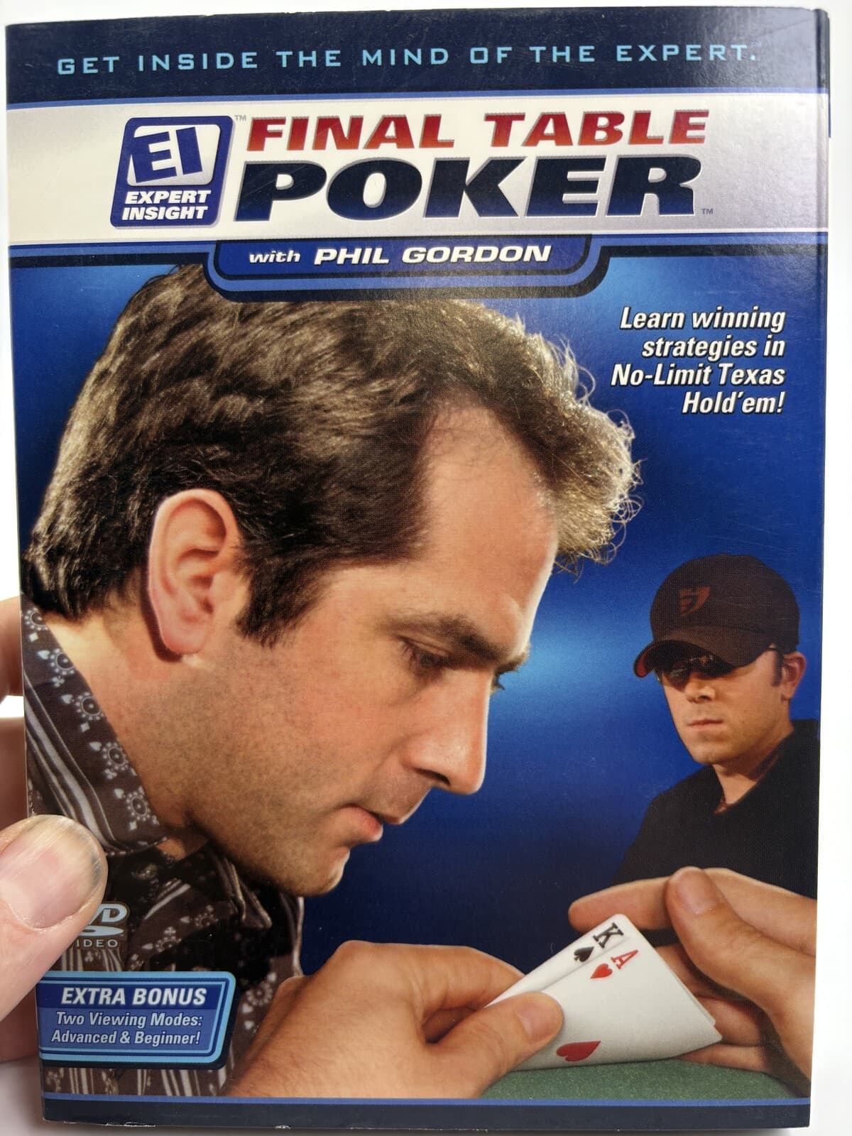 Final Table Poker with Phil Gordon DVD Expert Insight Texas Hold'em