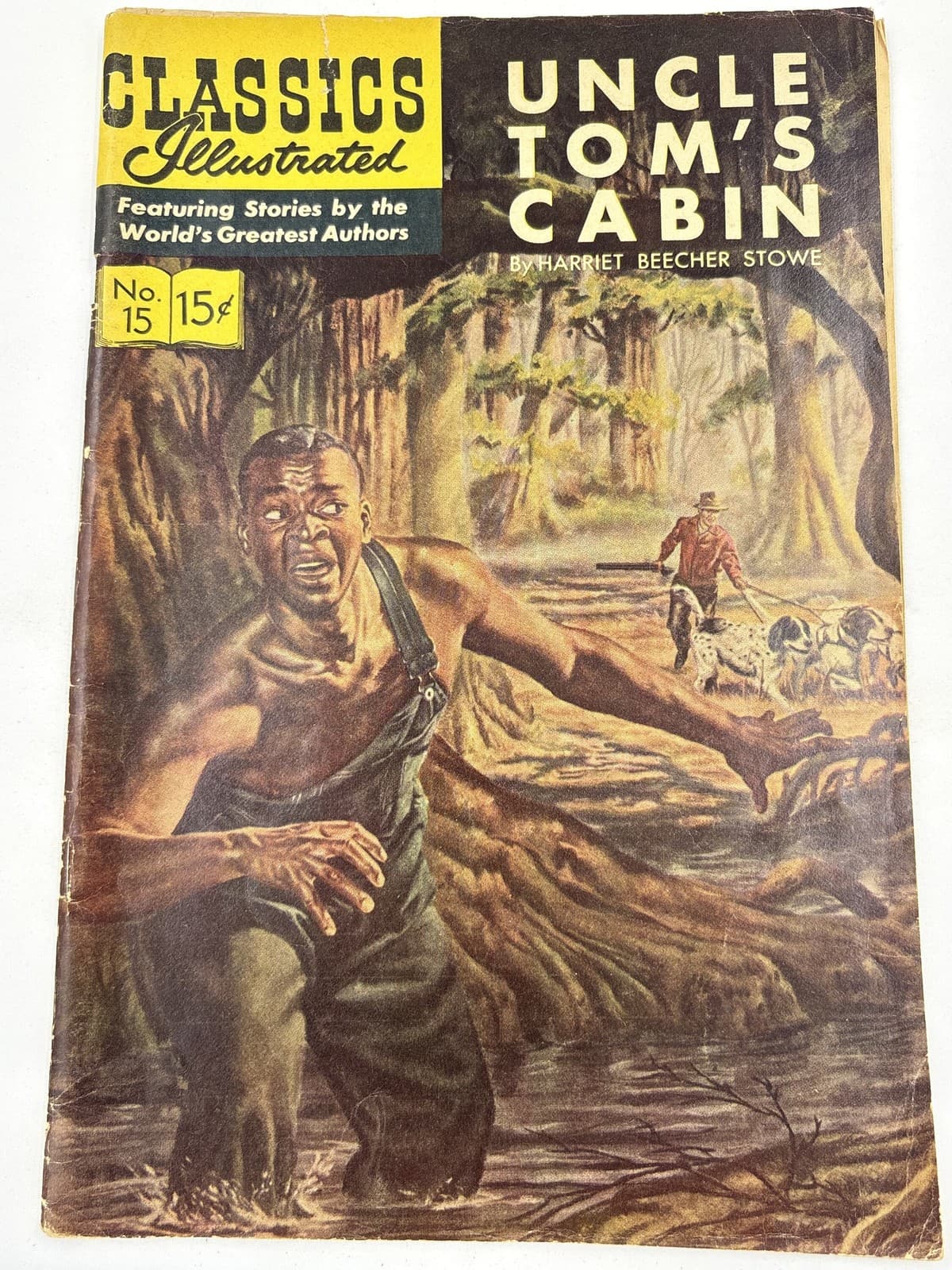 Classics Illustrated #15 Uncle Tom's Cabin 15c Vintage Comic