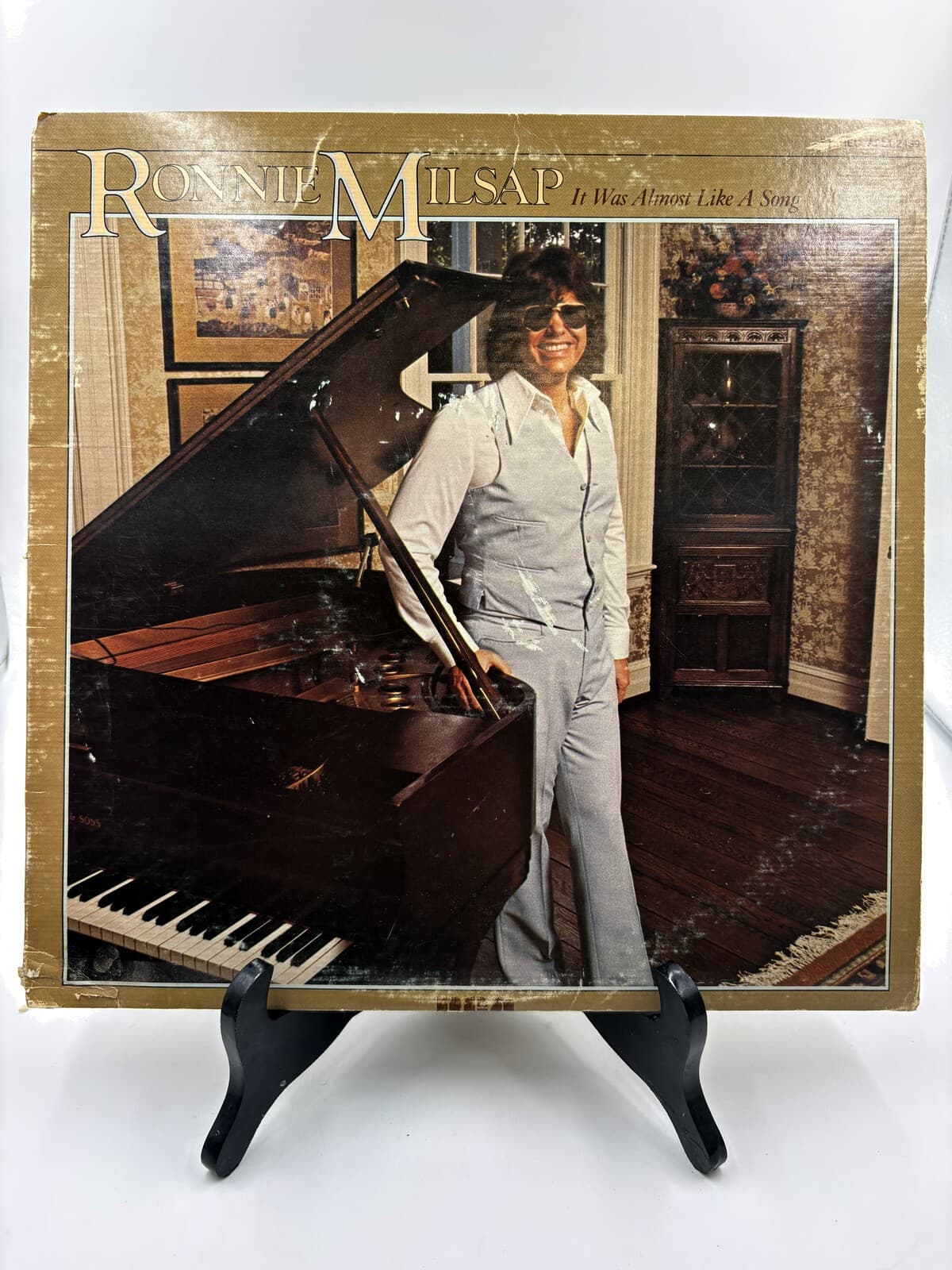 Ronnie Milsap It Was Almost Like a Song LP RCA APL1-2439 1977 Vinyl