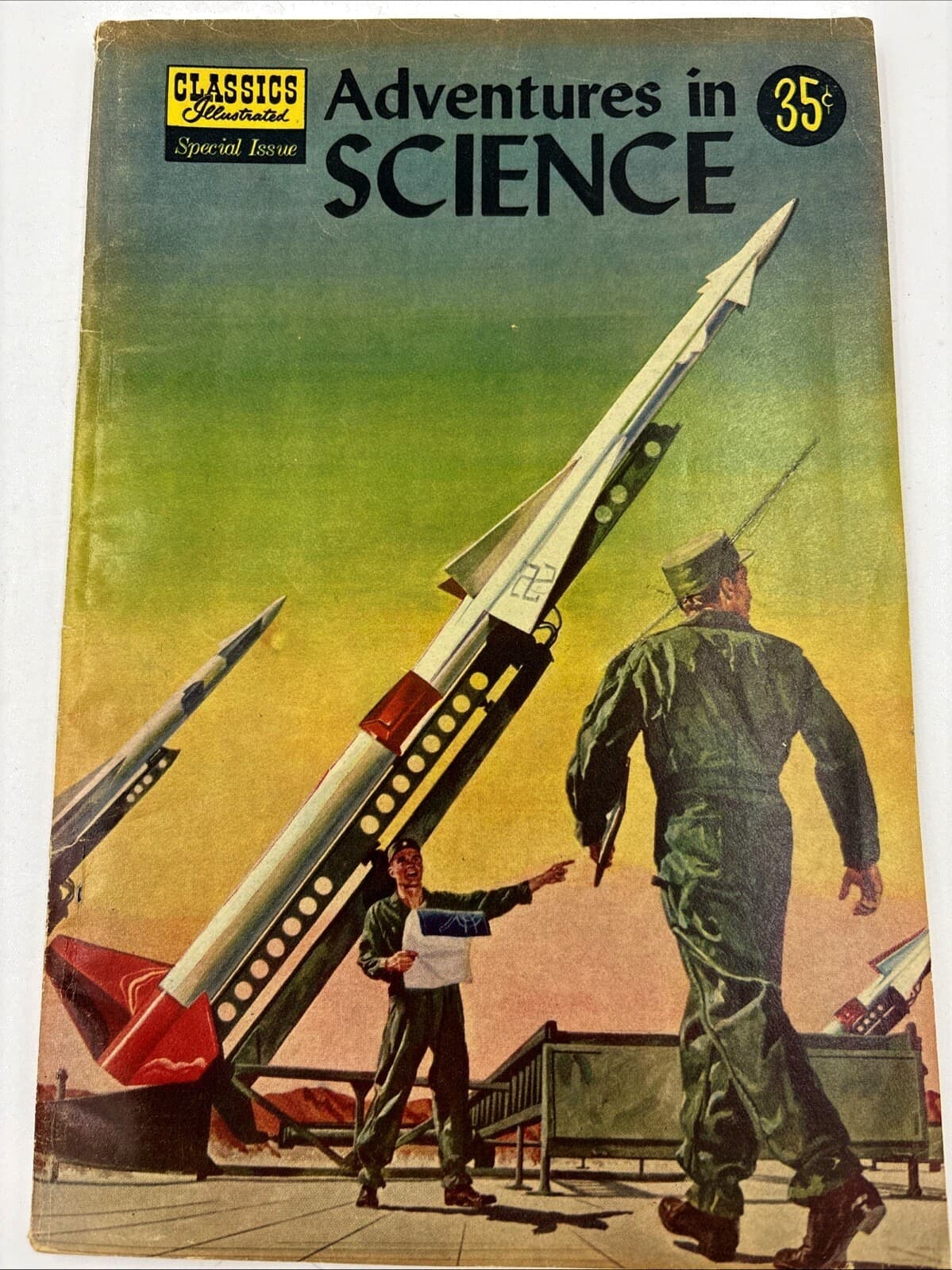 Classics Illustrated Special Issue #138A Adventures in Science 1957