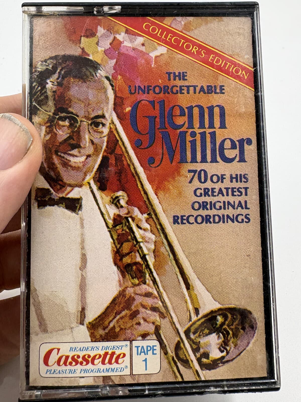 Glenn Miller The Unforgettable Cassette Tape 1 Reader's Digest 1986
