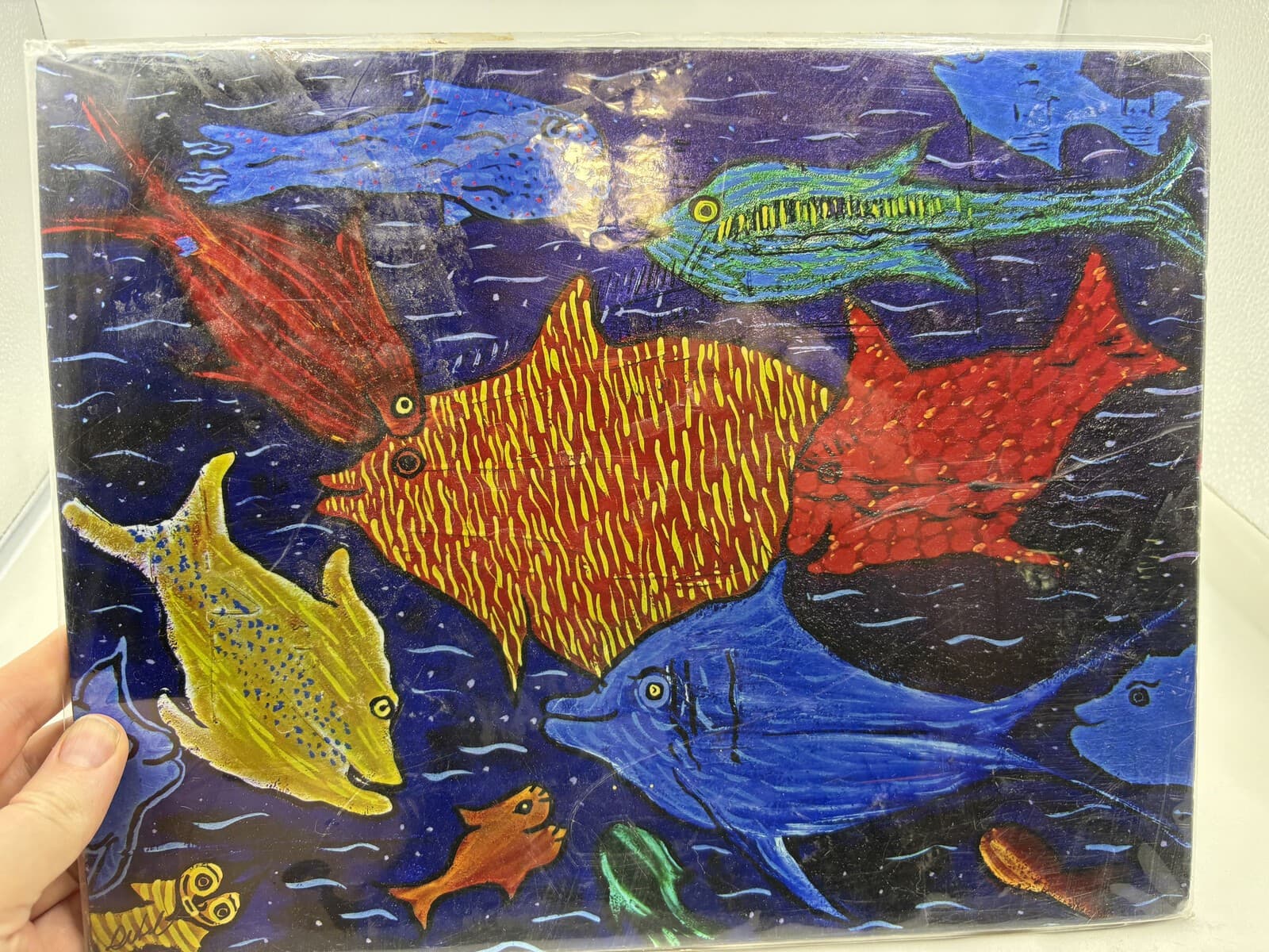 Frantisek Dubek Tropical Fish Art Print 11x14 With Artist Bio