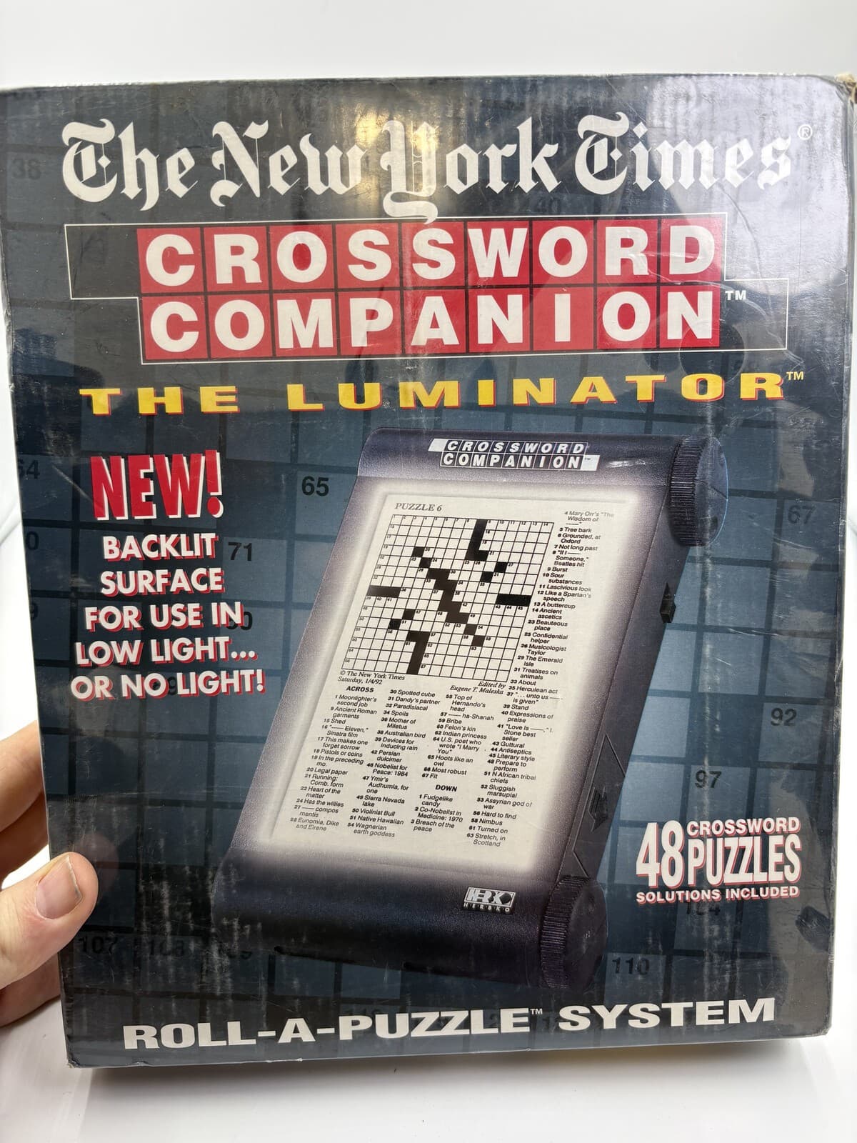 1995 NYT Crossword Companion The Luminator Sealed Herbko