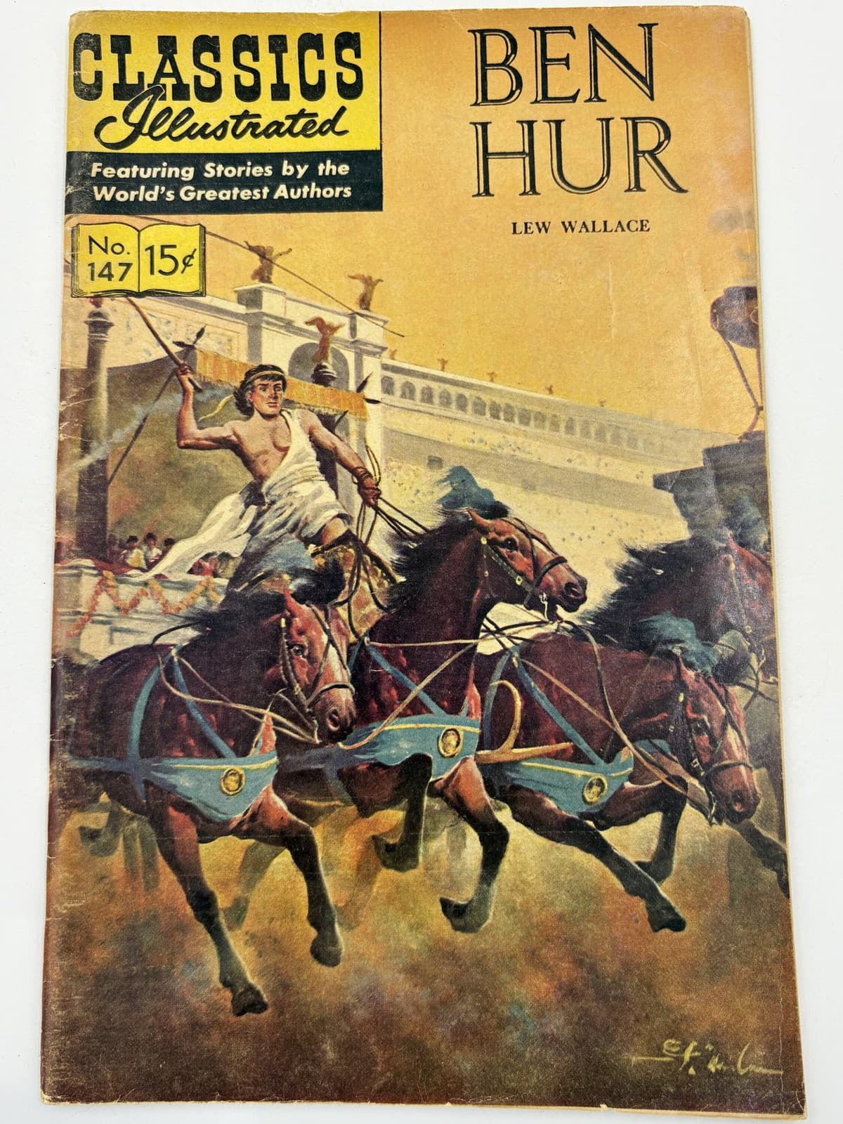 Classics Illustrated #147 Ben-Hur 15c February 1965 Vintage Comic