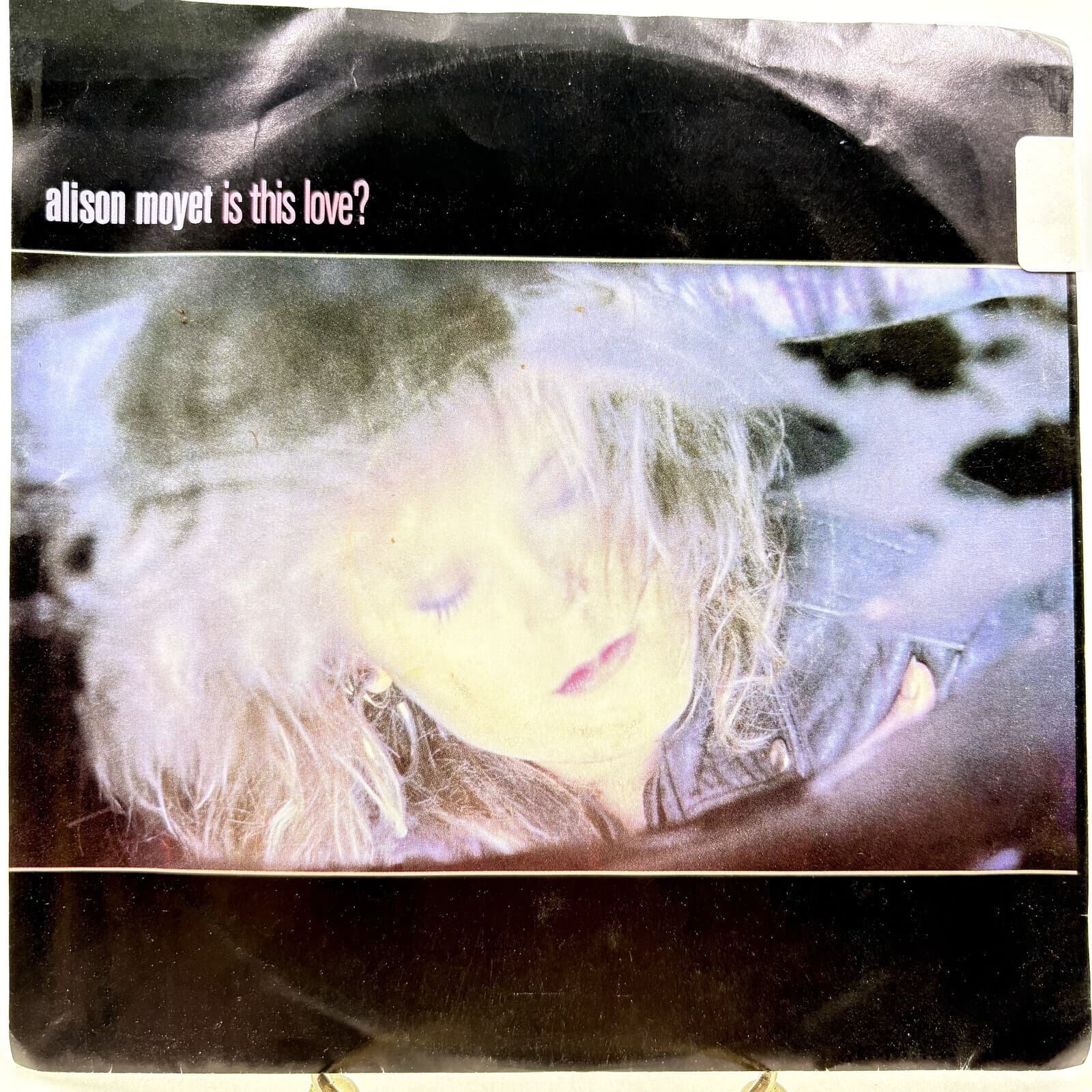 Alison Moyet Is This Love? US Promo 7in 45 RPM Columbia 38-07019