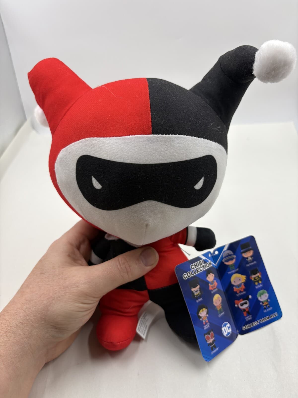 Toy Factory DC Justice League Harley Quinn Chibi Plush 10in 2022 w/ Tags