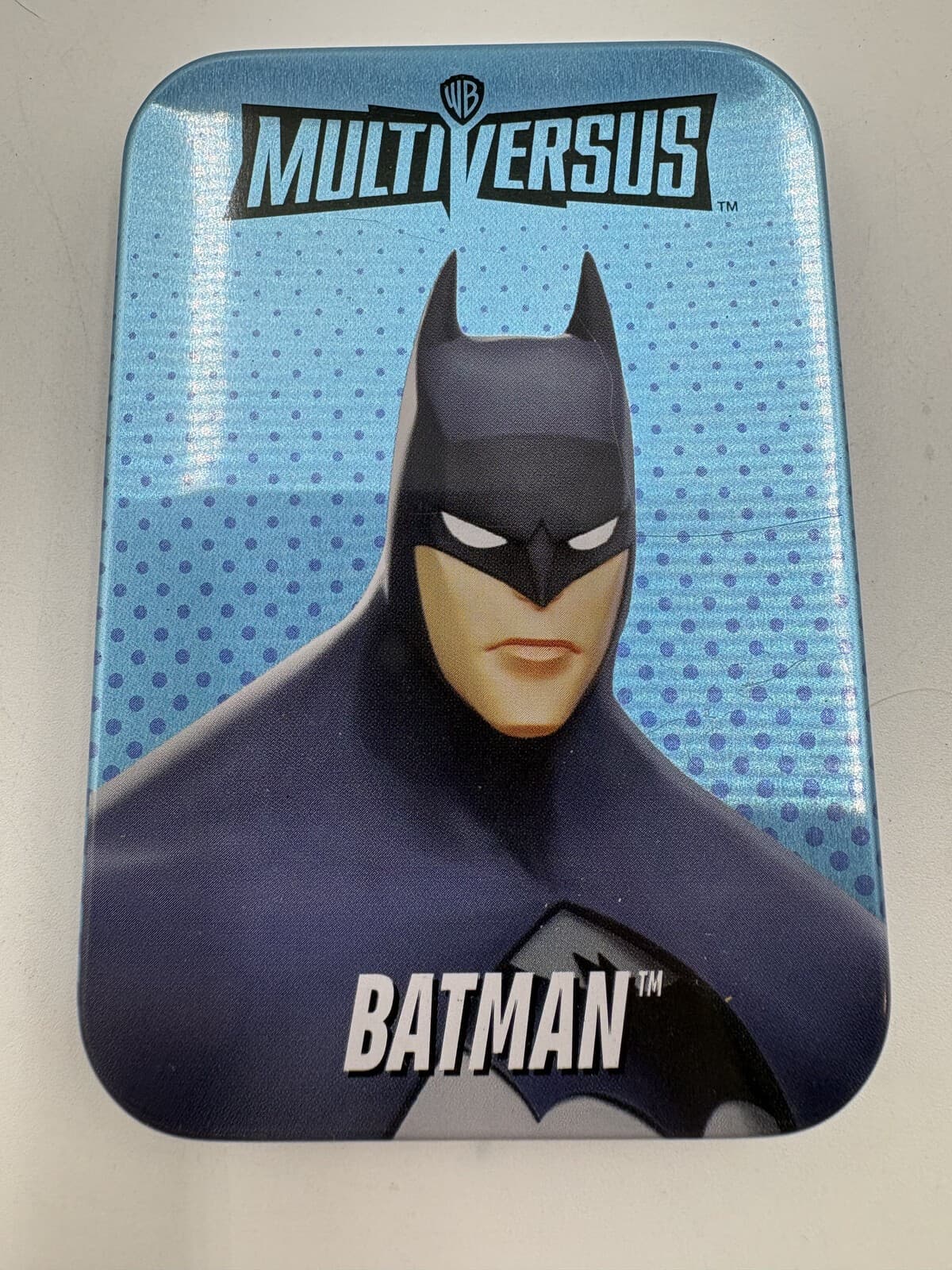 McDonald's 2023 MultiVersus Batman & Shaggy Tin Lot w/ 6-Piece Puzzle