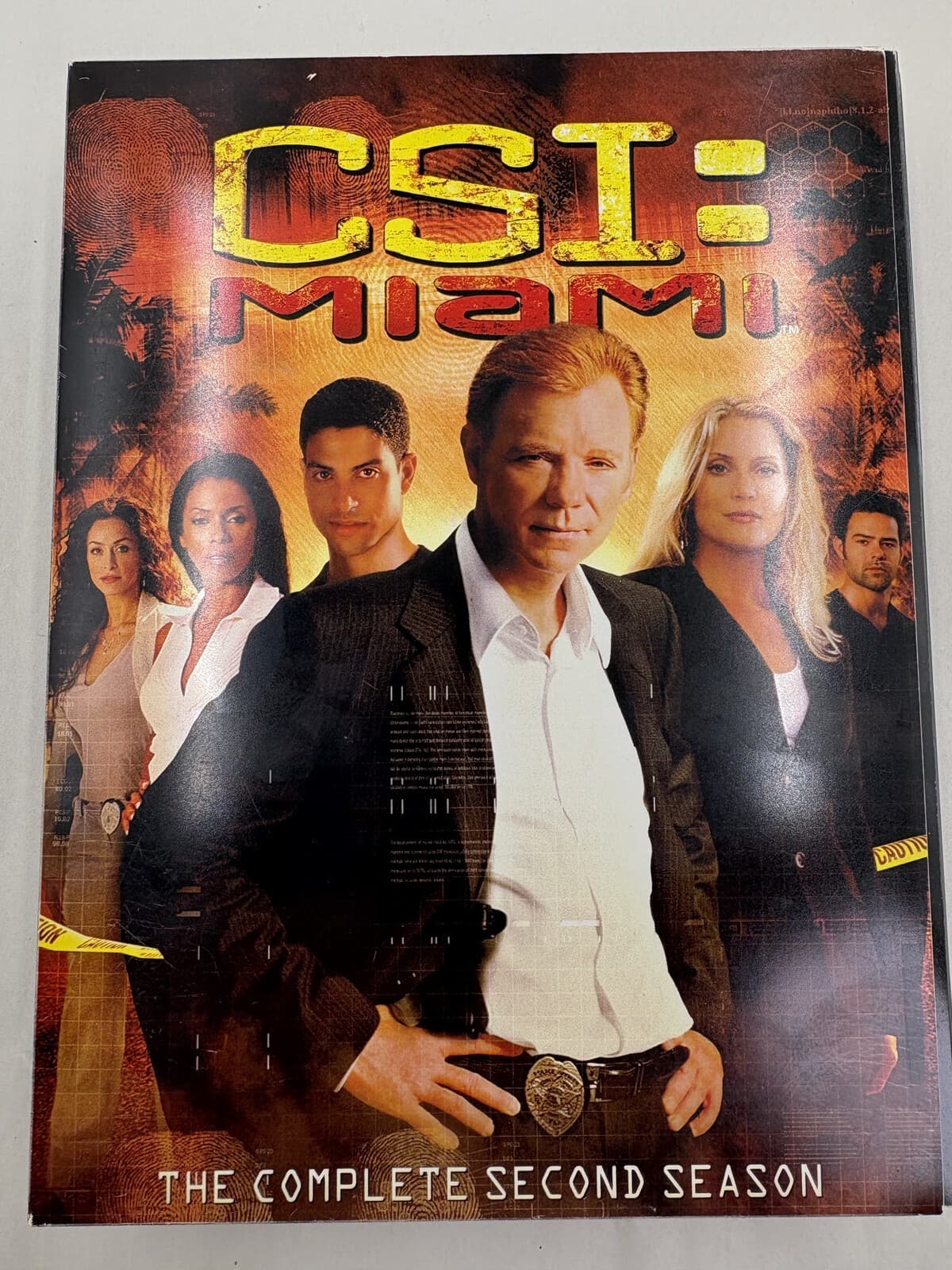 CSI: Miami Complete Second Season DVD 7-Disc Set 2005 Region 1