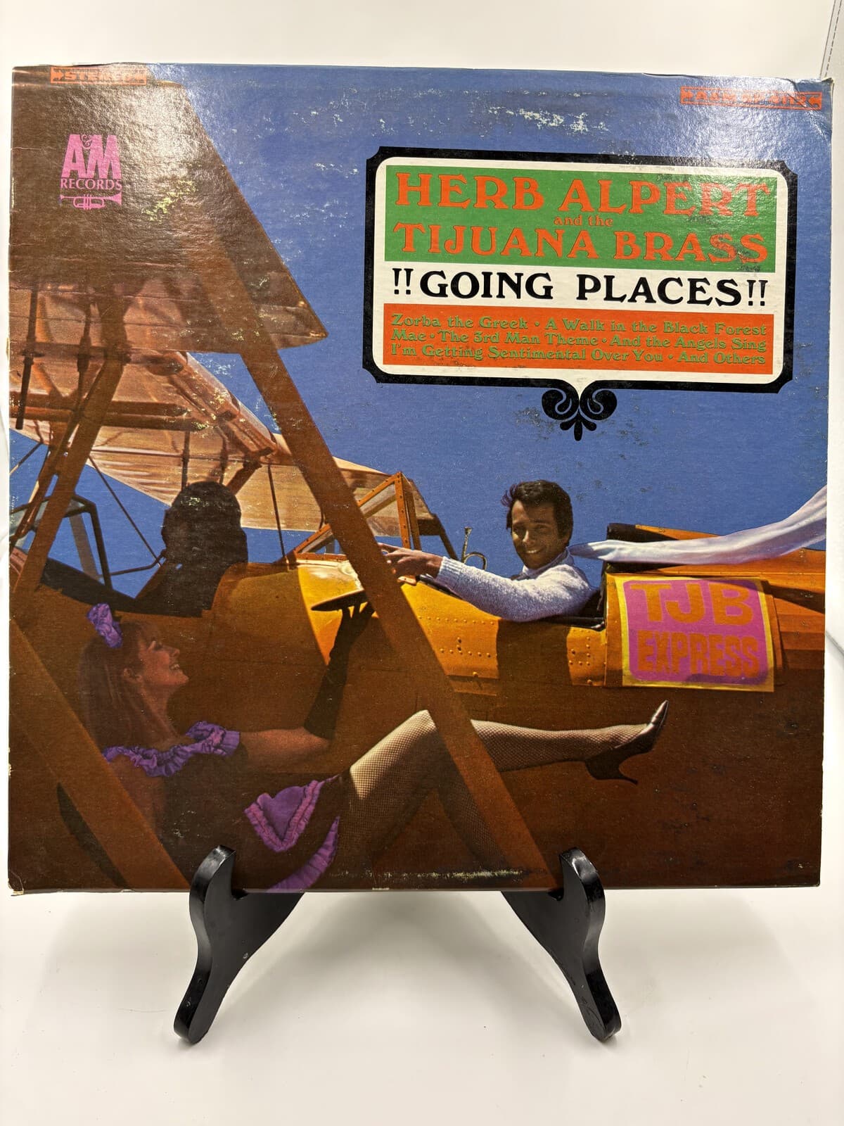 Herb Alpert & Tijuana Brass Going Places LP A&M SP-4112 Stereo
