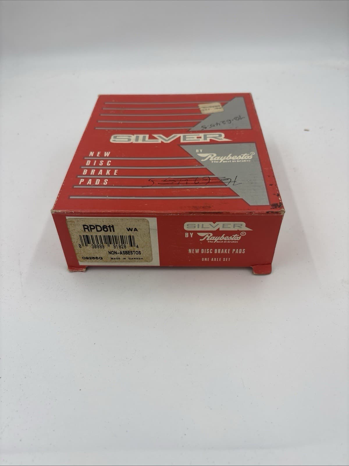 Raybestos RRD611 Silver Disc Brake Pads NOS New Old Stock Vintage Car Parts