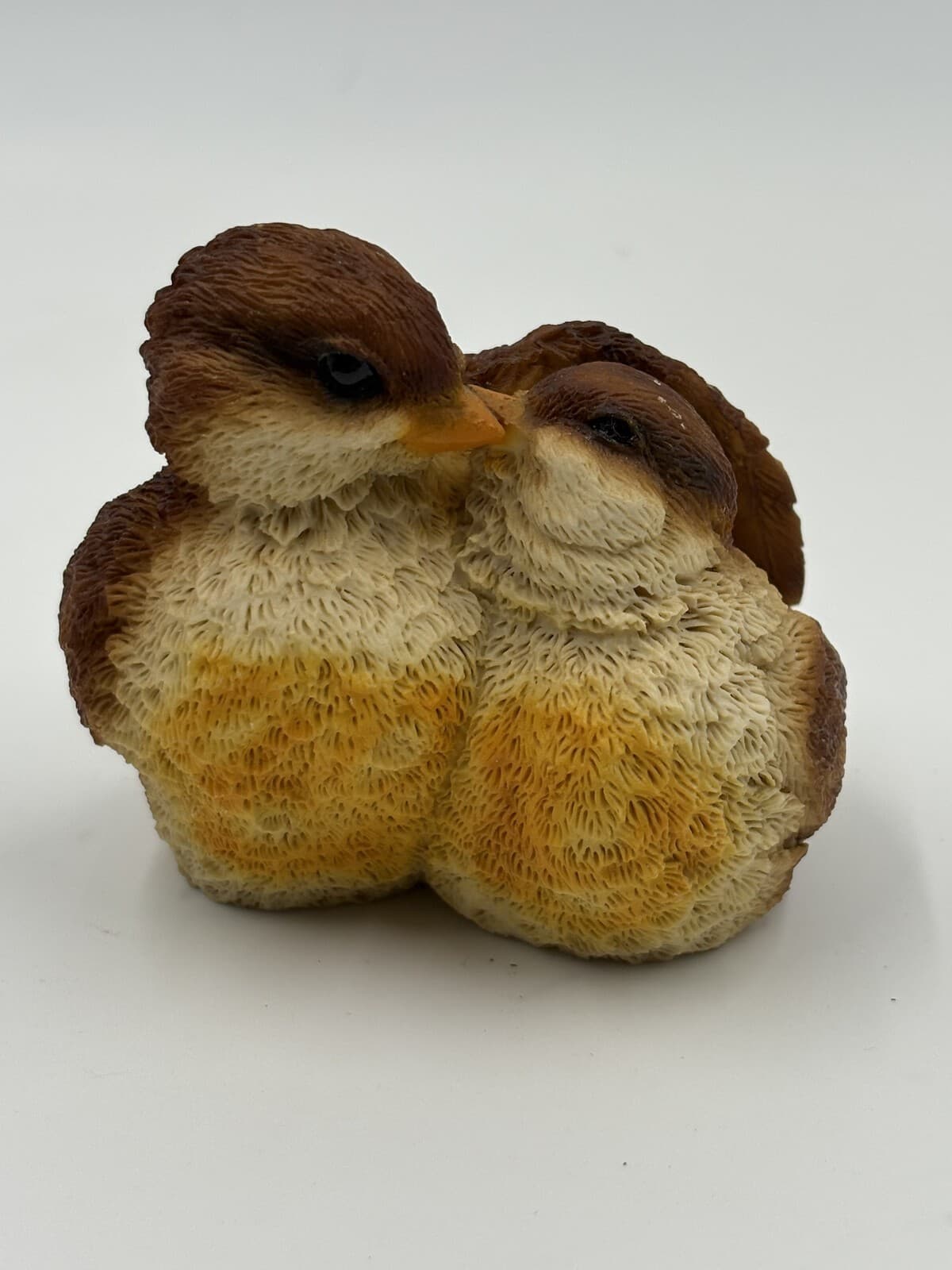 Vintage 1988 Castagna Pair of Birds Resin Figurine Made in Italy
