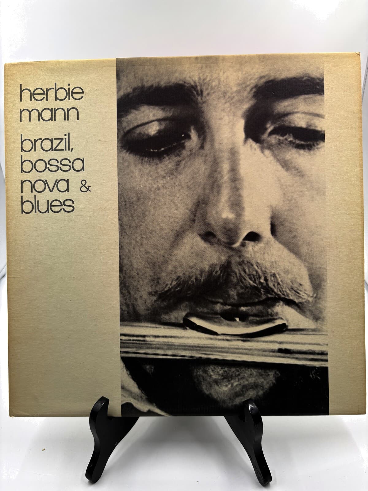 Herbie Mann Brazil, Bossa Nova & Blues LP 1962 UAJ 14009 Mono