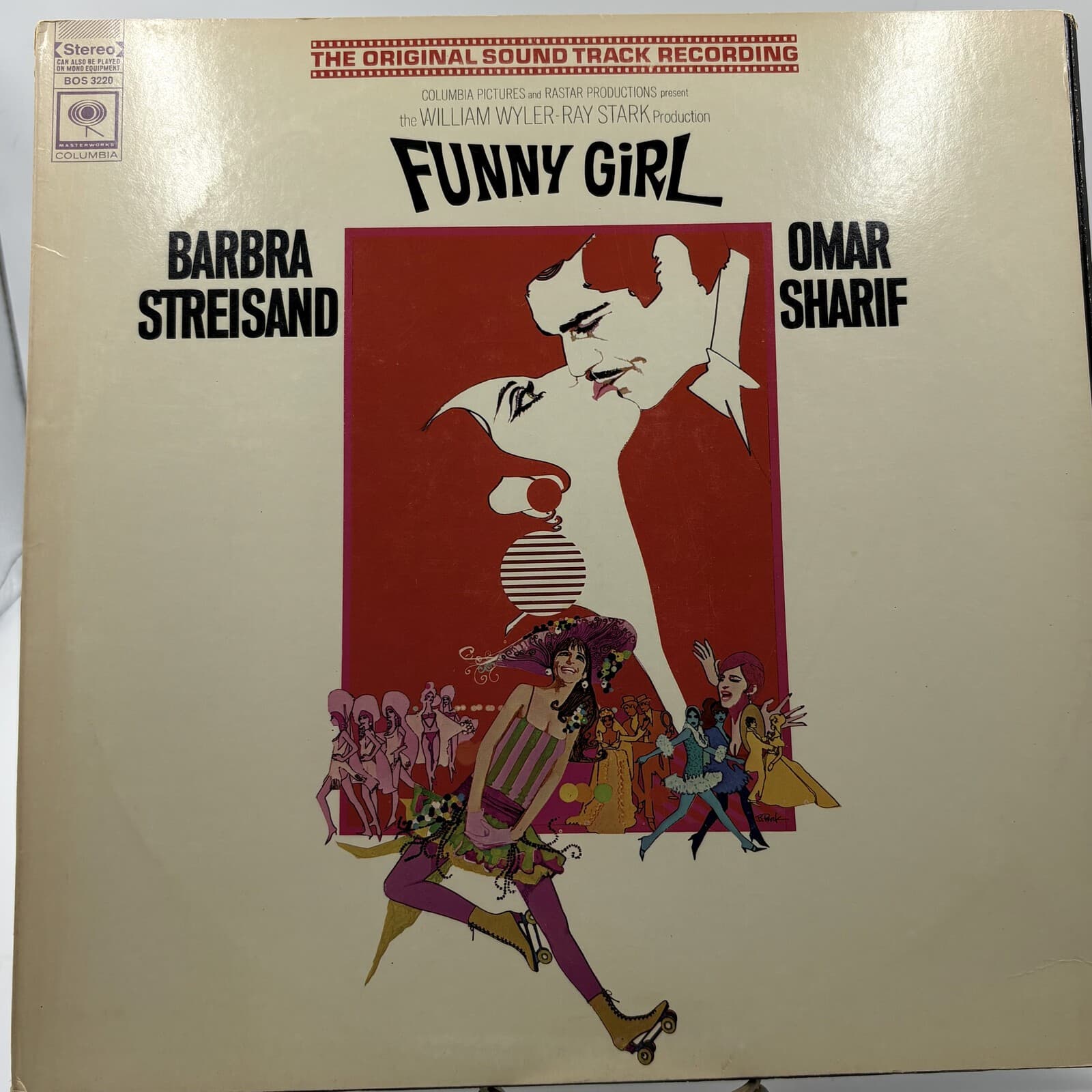 Funny Girl Soundtrack LP Barbra Streisand Columbia BOS 3220 1968