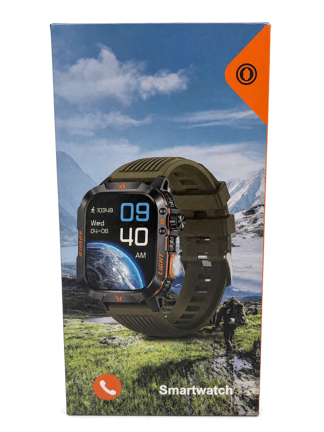 HT26 600mAh Bluetooth Smart Watch Black Case New Sealed Box