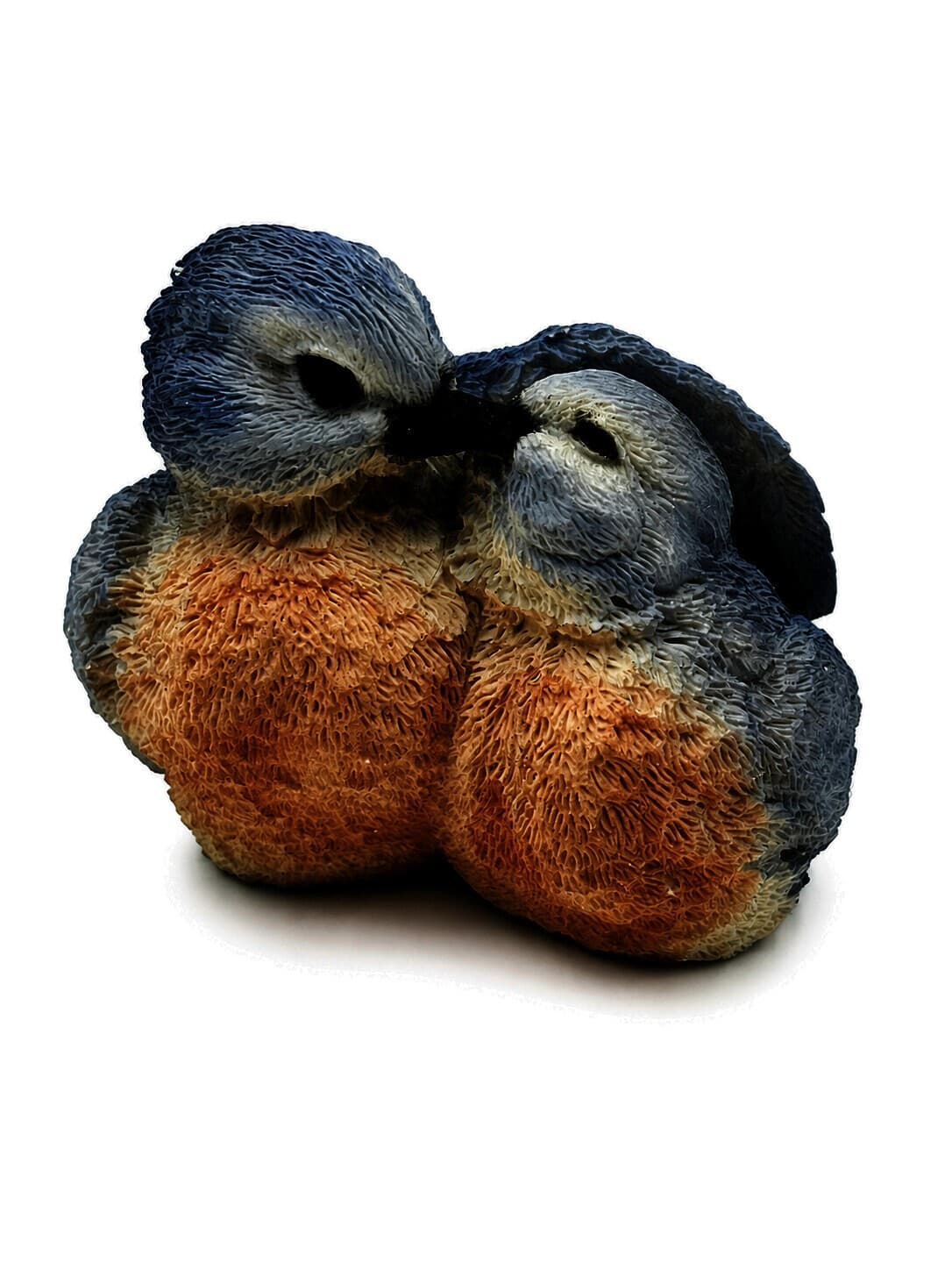 Castagna Lovers Series Robin Bird Couple Figurine Made in Italy Resin