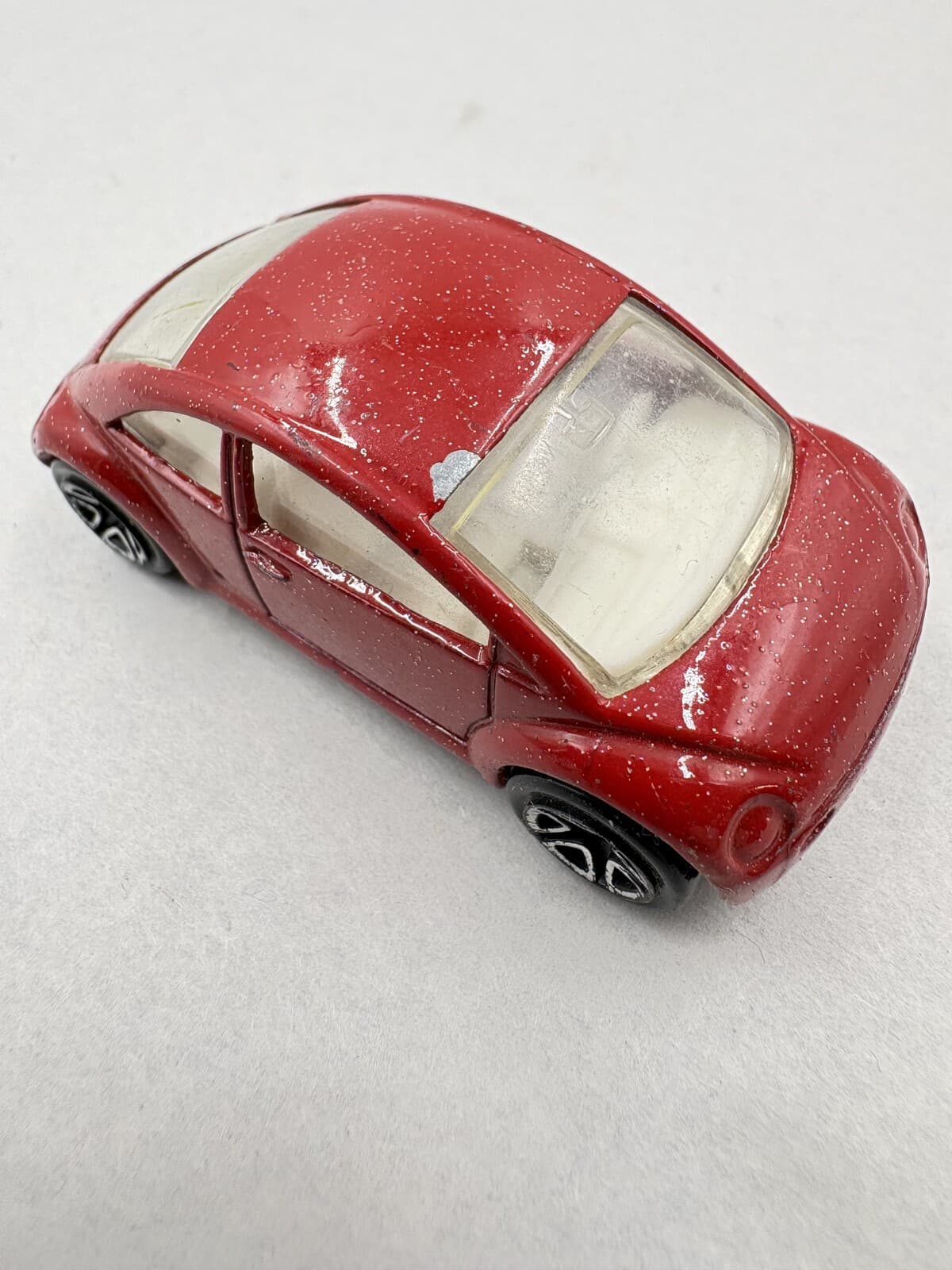 Matchbox Volkswagen Concept 1 1:61 Red Glitter Diecast Car Loose Used