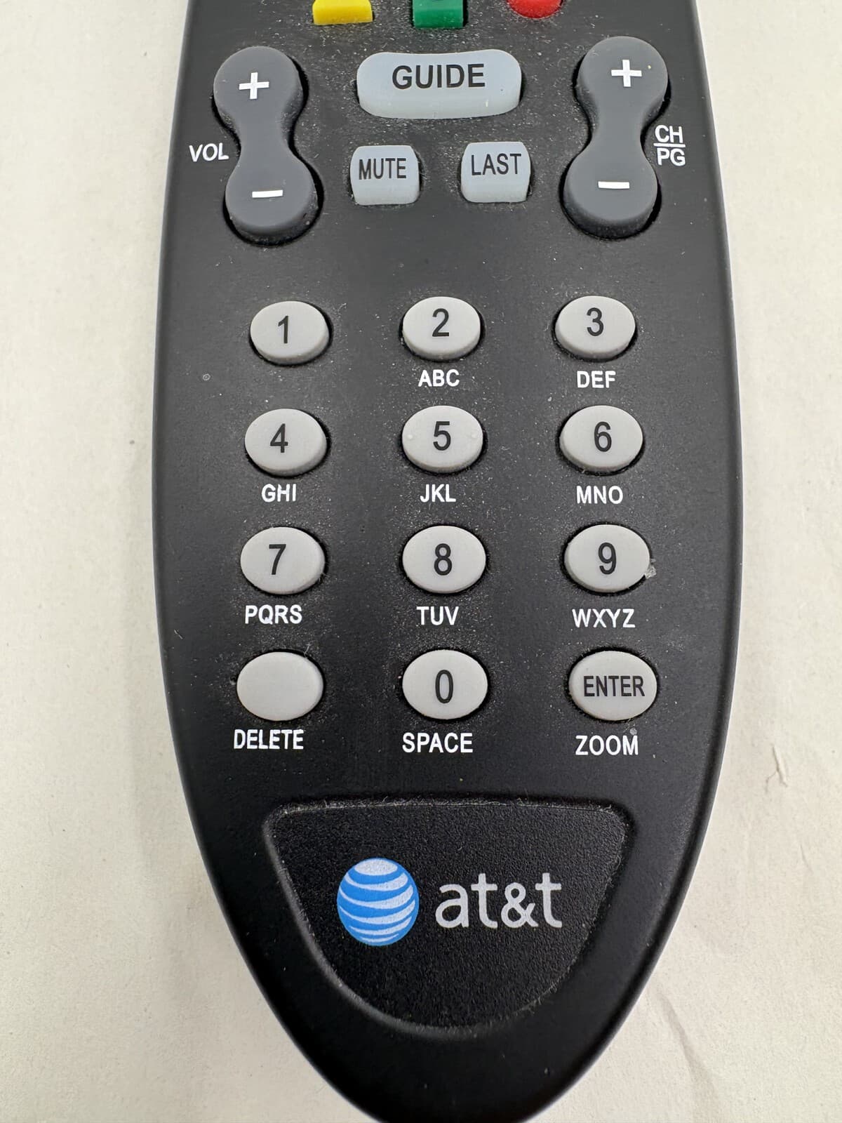 AT&T U-verse S10-S3 Universal DVR TV Remote Control Black