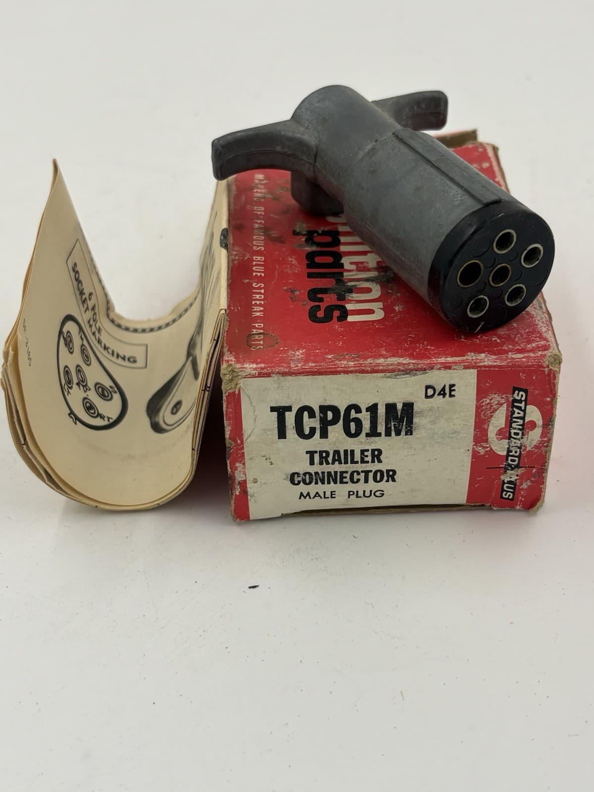Trailer Connector Kit Standard TCP61M- PREMIUM QUALITY, NEW CONNECTOR