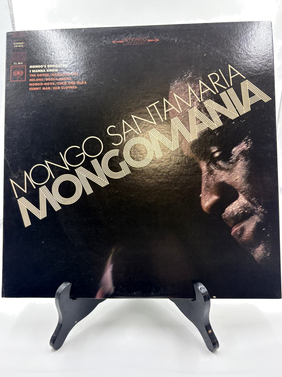 Mongo Santamaria Mongomania LP Columbia CS 9412 1967 Stereo Latin Jazz