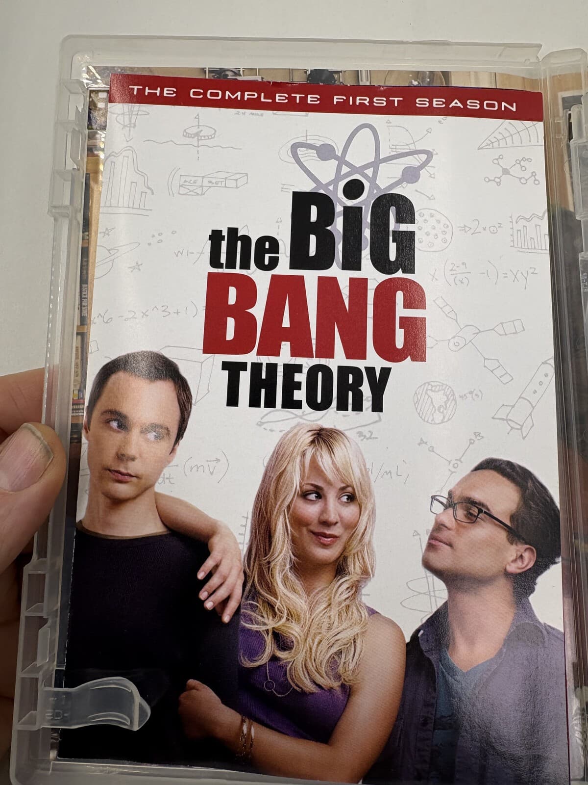 The Big Bang Theory Complete First Season DVD 3-Disc Widescreen Region 1