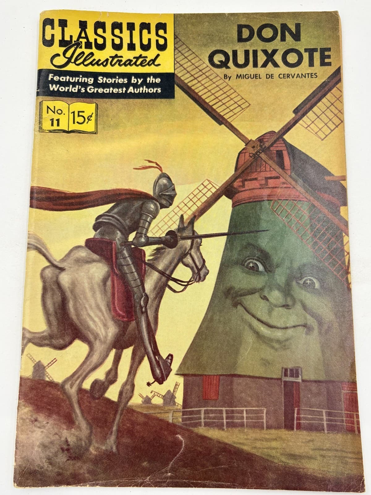 Classics Illustrated #11 Don Quixote 15c Vintage Comic