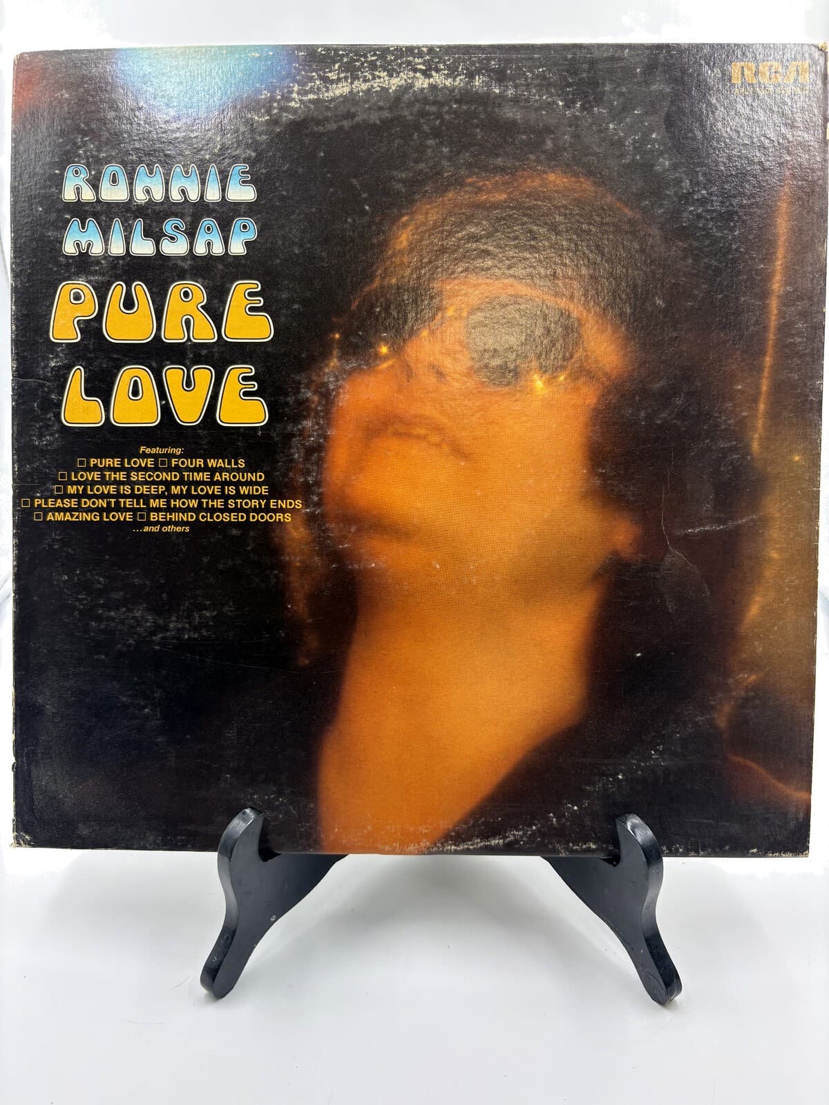Ronnie Milsap Pure Love LP Vinyl RCA Victor APL1-0500 1974 Stereo