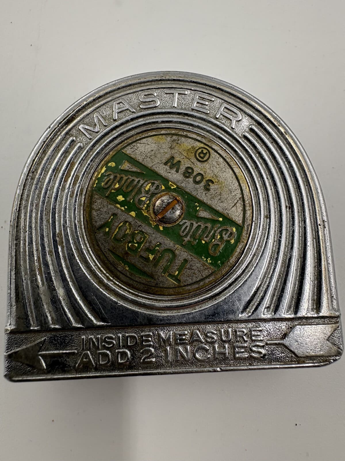 Vintage Master Tufboy Brite Blade 306W 6 Ft Tape Measure USA