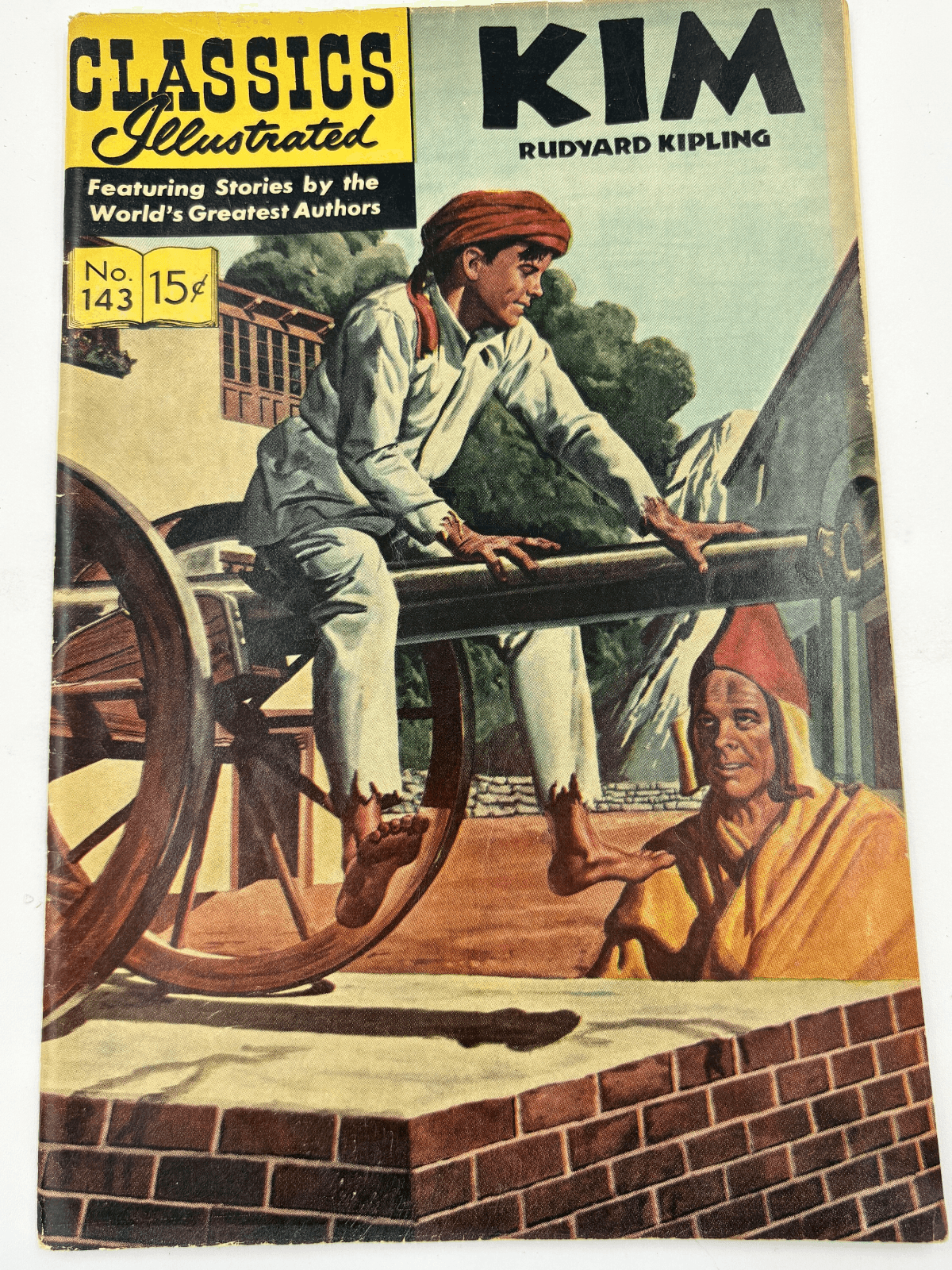 Classics Illustrated #143 Kim 15c August 1965 Vintage Comic
