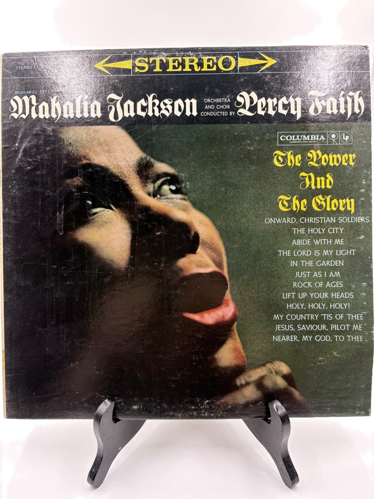 Mahalia Jackson The Power And The Glory Columbia CS 8264 Stereo LP